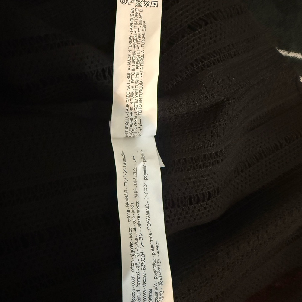 Zara Black Open-Knit Sweater - Picture 10 of 11